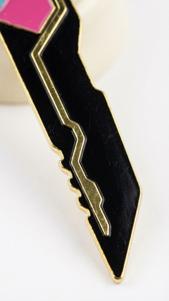 Glitchpop Knife Keychain